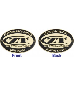 Zero Tolerance Challenge Coin