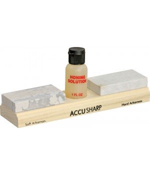 Accusharp Arkansas Whetstone Combination Knife Sharpening Kit