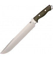 Bark River Bravo III Green Canvas Micarta