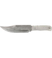 Knifemaking Damascus Clip Point Bowie Blade