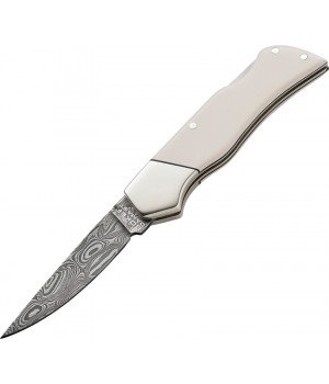 Boker Damascus Lockback