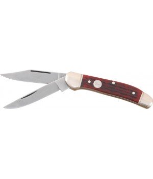 Boker Copperhead Red Jigged Bone