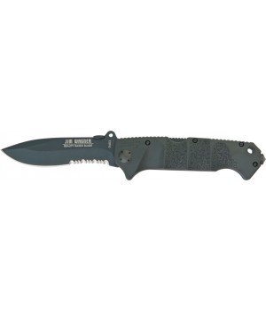 Boker Plus Reality-Based BladePartially serrated recurve blade