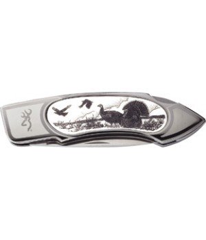 Browning Turkey Scrimshaw Lockback