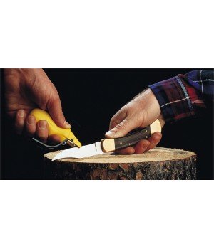 Byer Knife Sharpener Hand model with safety guard