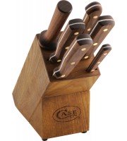 Case 7 Piece Kitchen Knife Block Set