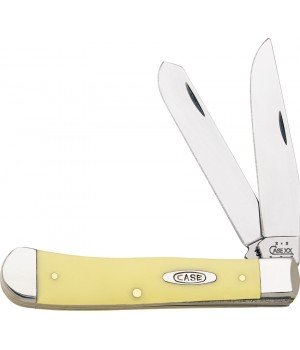 Case Trapper Yellow Two Blade