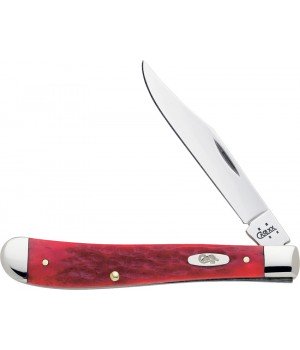 Case Slimline Trapper Dark Red Bone