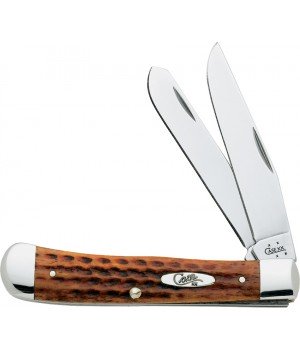 Case Trapper Harvest Orange Bone