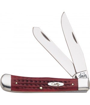 Case Trapper Red Pocket Worn