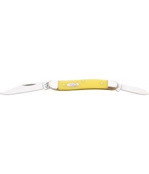 Case Pen Knife Yellow Stainless