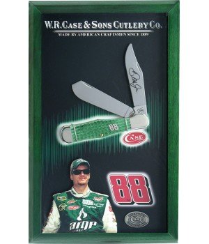 Case Dale Jr. Commemorative 
Set Emerald Green Coke Bottle