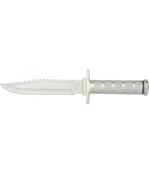 China Survival Knife Silver