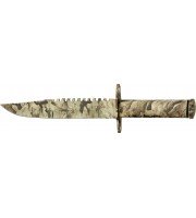 China Hunter's Camo Survival Knife