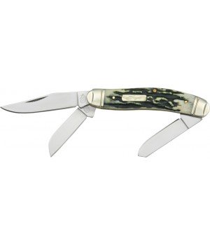 Colt Sowbelly Stockman Black Stag Bone Series