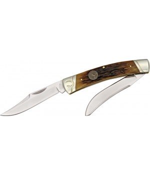 Colt Muskrat Brown Stag Bone