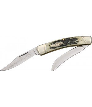 Colt Muskrat Brown Stag Bone