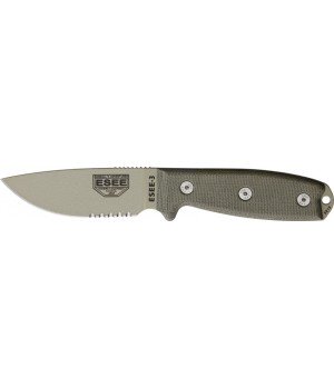 ESEE Model 3 Part Serrated