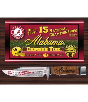 Frost Alabama Crimson Tide 15-Time National Champions 2012