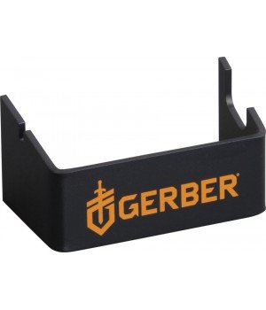 Gerber Display Stand/Free $100 Stainless stand with orange Gerber logo