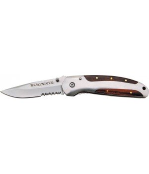 Winchester Stainless and Wood Linerlock