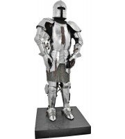 Get Dressed For Battle 
Milanese Suit Of Armour Fully Articulated ,16 
Guage Steel Call for Availability