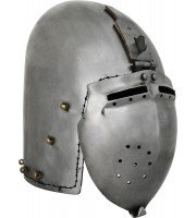 Get Dressed For Battle
Klappvisier Bascinet Helmet