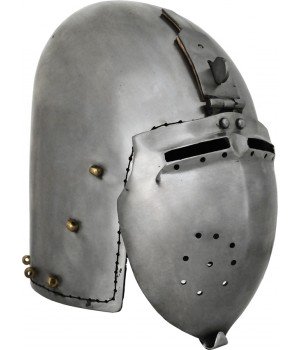 Get Dressed For Battle
Klappvisier Bascinet Helmet