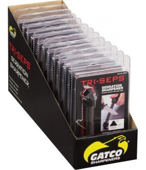 Gatco Tri-Seps® Serration & Knife Sharpener - 12 Pack