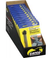 Gatco Diamond Tri-Seps®Diamond Serration Knife Sharpener Twelve Pack