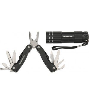 Humvee LED/Pocket Plier Combo