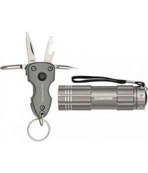 Humvee LED Flashlight/Keychain Tool Combo