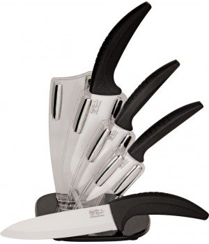 H&R Ceramic Kitchen Knife Set