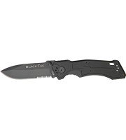 King Cutlery Black Tac tactical Linerlock