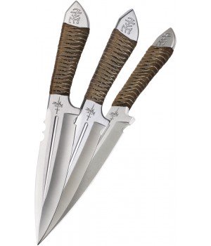 Kit Rae AirCobra Triple   
Throwing Knife Set