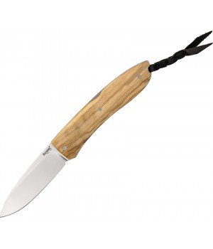 Lion Steel Big Opera Folding knife e With D2 Blade And Olive Wood Handle