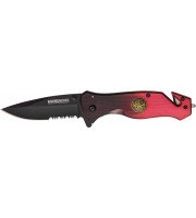 Misc Speed Assisted Two Tone 
Rescue Linerlock - Fire Fighter