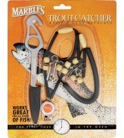 Marbles Trout Catcher Knife 
and Gear Necklace Combo