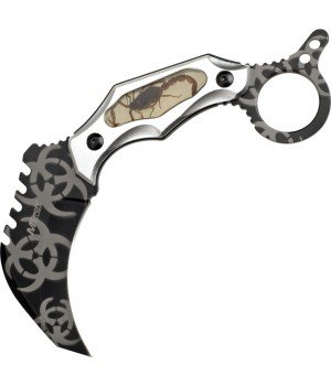 MTech Karambit Bio-Hazard 
Fixed Blade