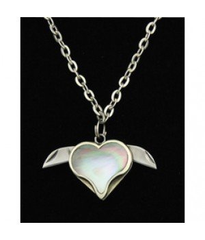 Novelty Cutlery Heart Necklace