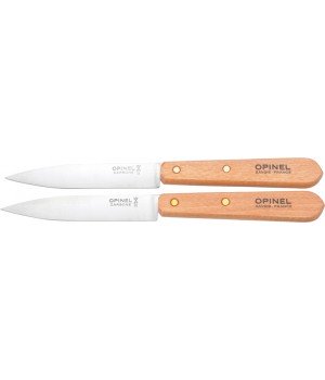 Opinel Two Piece Paring 
Knife Set