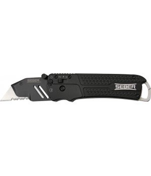 Seber Ratchet Locking Utility 
Knife