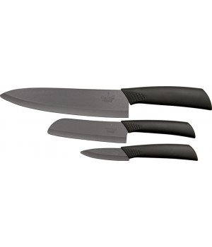 Timberline Cape Cod Ceramic 
Three Piece Cutlery Set