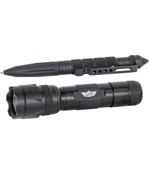 UZI Tactical Pen & Flashlight 
Set